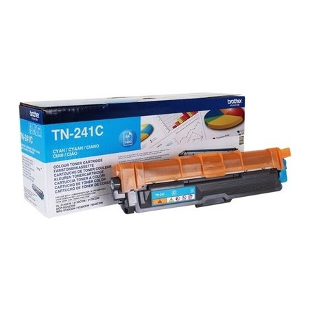 Toner authentique Brother TN-241 - Cyan