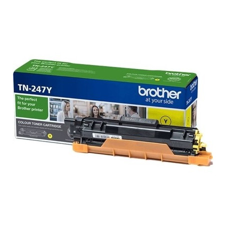 Toner authentique Brother TN-247Y - Jaune