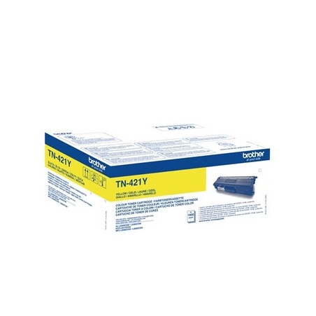 Toner authentique Brother TN-421 - Jaune