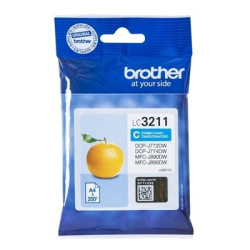 Brother ULC3211C Cartouche originale LC3211C - Cyan