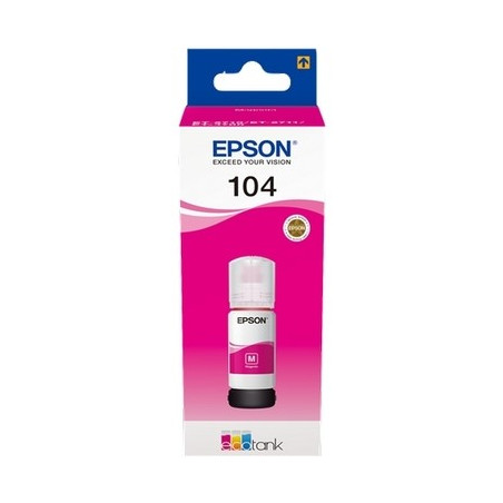 Flacon d'encre authentique Epson 104 - Magenta