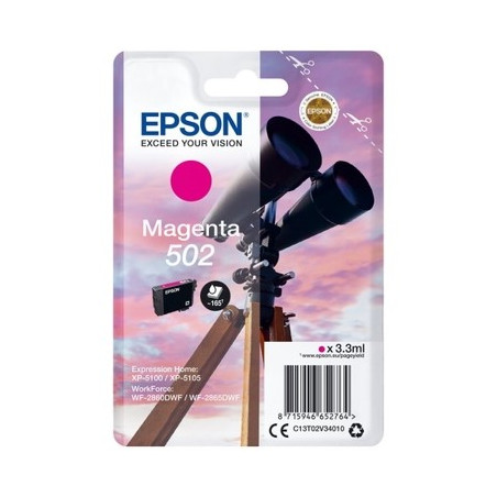 Epson U502M Cartouche originale T02V340 - Magenta