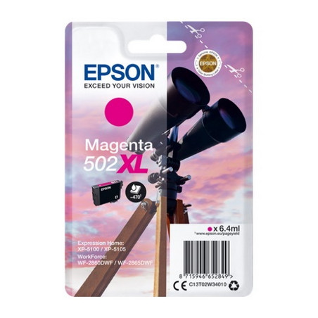 Epson U502XLM Cartouche originale T02W340 - Magenta