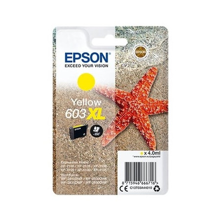 Epson U603XLY Cartouche originale C13T03A44010 - Jaune