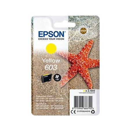 Epson U603Y Cartouche originale C13T03U44010 - Jaune