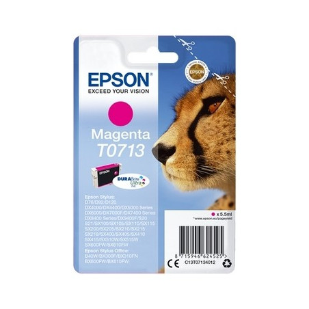 Epson E713 Cartouche originale C13T07134011 - Magenta