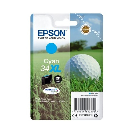 Epson UT3472 Cartouche originale T347240 - Cyan