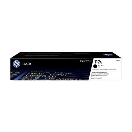 Toner authentique Hp W2070A, 117A - noir