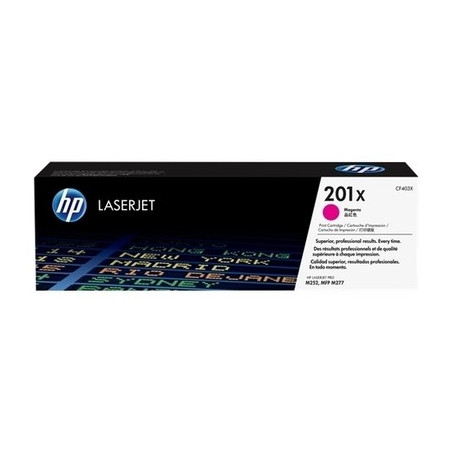 Toner authentique Hp CF403X, 201X - Magenta