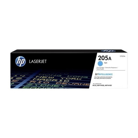 Toner authentique Hp CF531A, 205A - Cyan