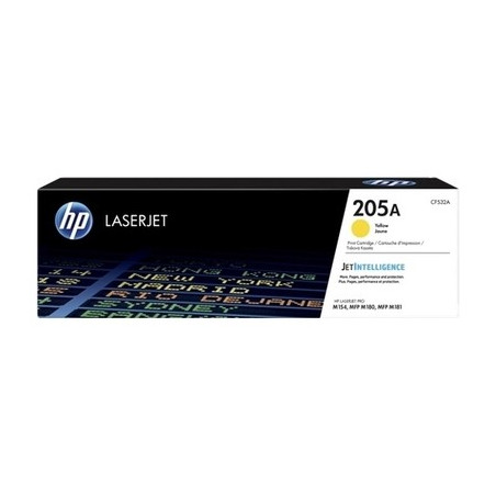 Toner authentique Hp CF532A, 205A - Jaune
