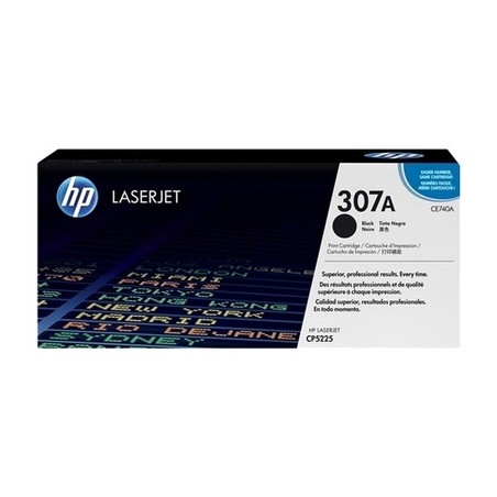 Toner authentique Hp CE740A, 307A - noir