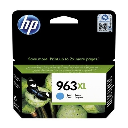 hp U963XLC Cartouche originale 3JA27AE - Cyan