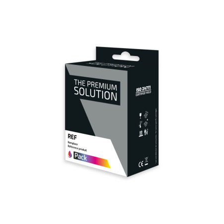 Epson E1305 Pack x 5 compatible avec C13T13054012 - Noir Cyan Magenta Jaune