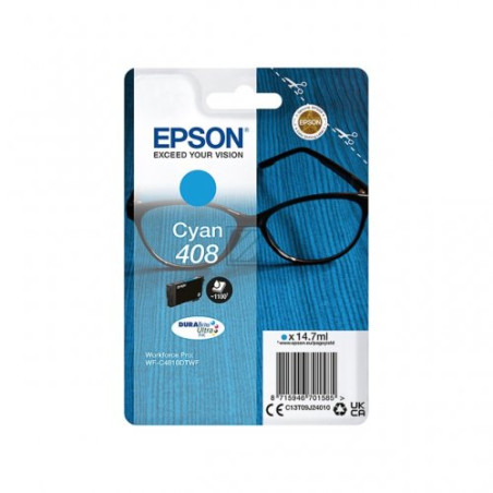 Epson E408C Cartouche originale C13T09J24010 - Cyan