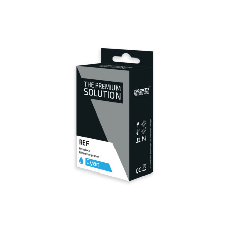 Flacon d'encre compatible avec C13T66424A / T6642 - Cyan