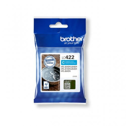 Brother 422 - cartouche jet d'encre originale LC422C - Cyan