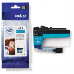 Brother 427 - cartouche jet d'encre originale LC427C - Cyan